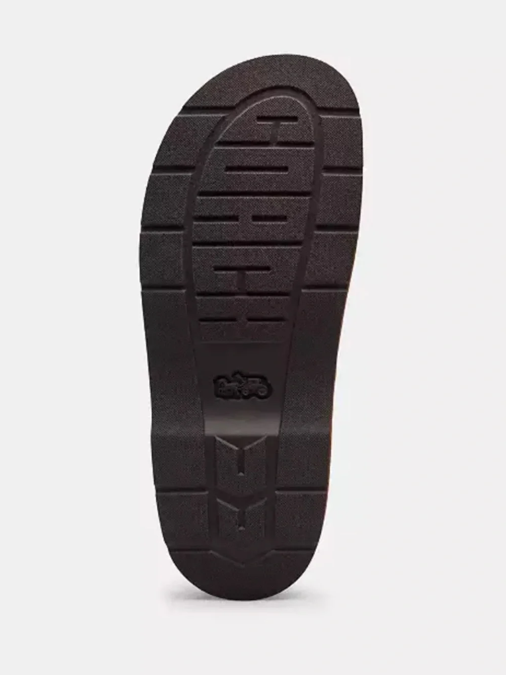 Coach Buckle Clogs in Graphite/Black Signature Jacquard